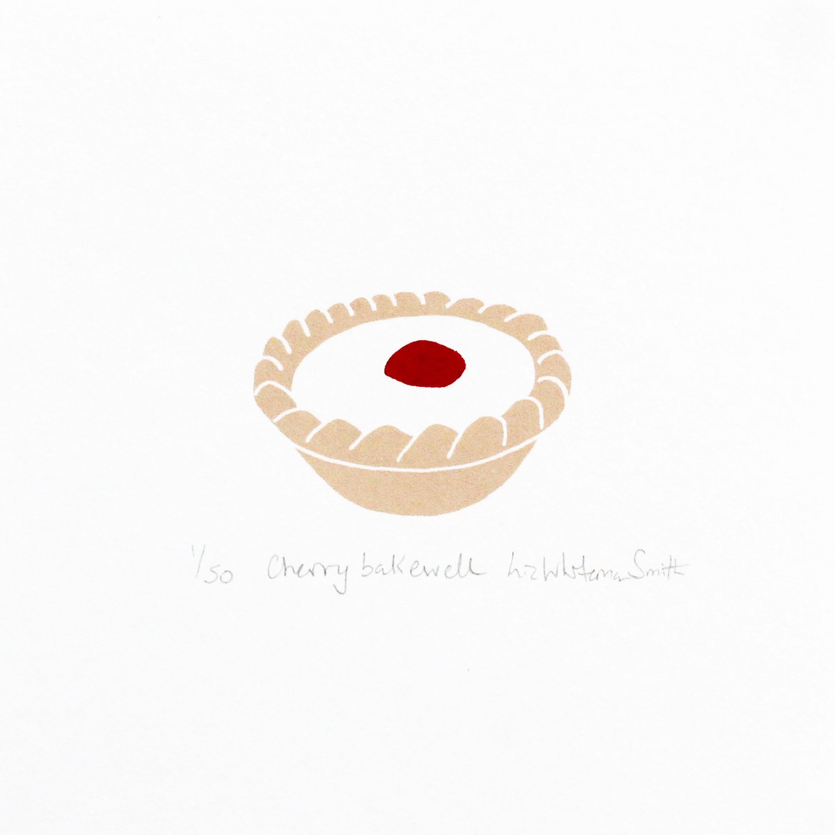 Cherry bakewell by Liz Whiteman Smith