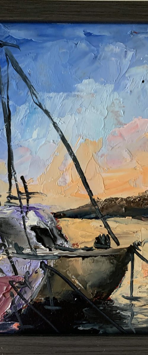 Sail Boat. by Vita Schagen