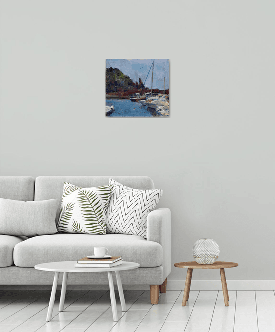 The Cyclops Rocks – Original Oil Painting