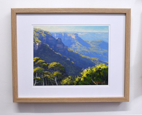 Blue Mountains Australian landscape