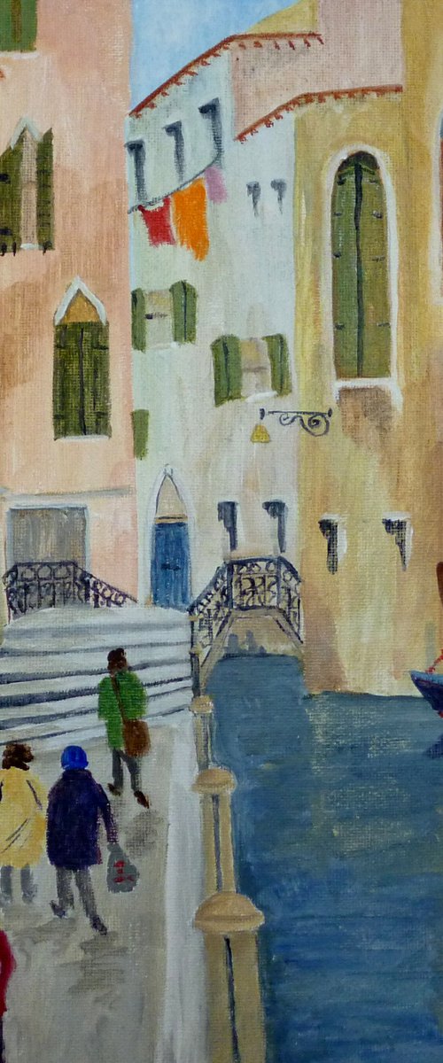 Ponte de la Malvasia Vecchia, Venice by Maddalena Pacini