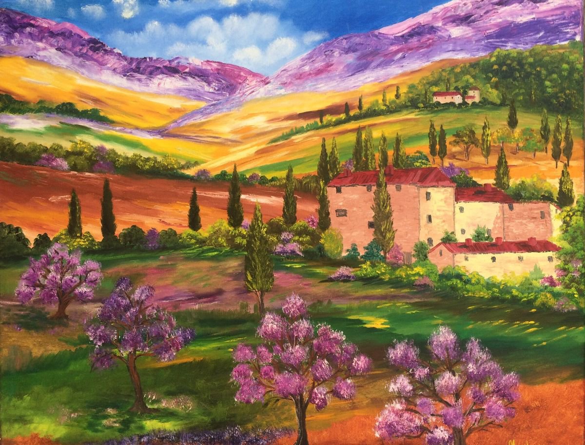 Colors of Tuscany by Inna Montano