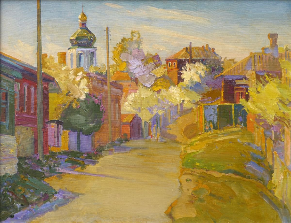 Starostryzhenska street by Victor Onyshchenko