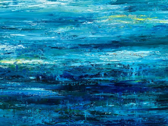 Turquoise Abstract Water