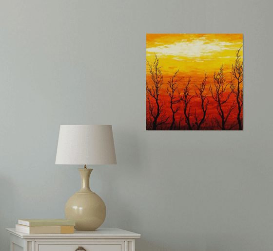 Sunny trees