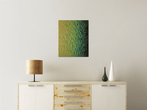 Gold-green-blue gradient