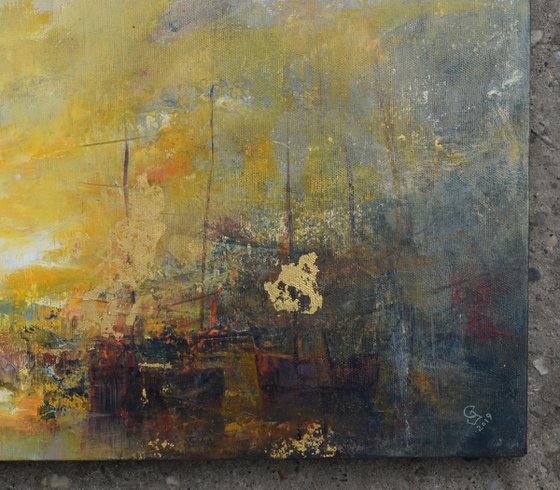 " Harbor of destroyed dreams - Golden Dawn "...SPECIAL PRICE!!!