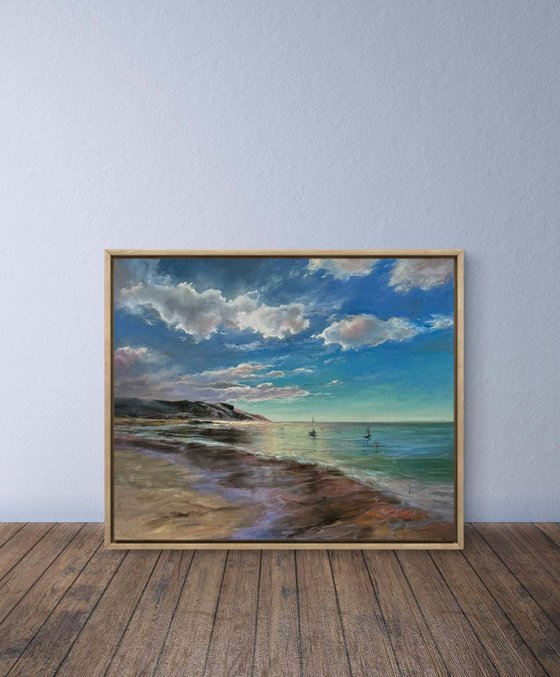 Morning calm by the Sea