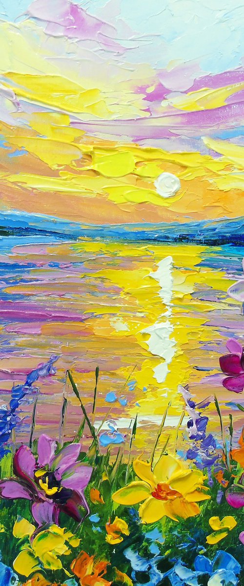 When the flowers shine in the sun by Olha Darchuk