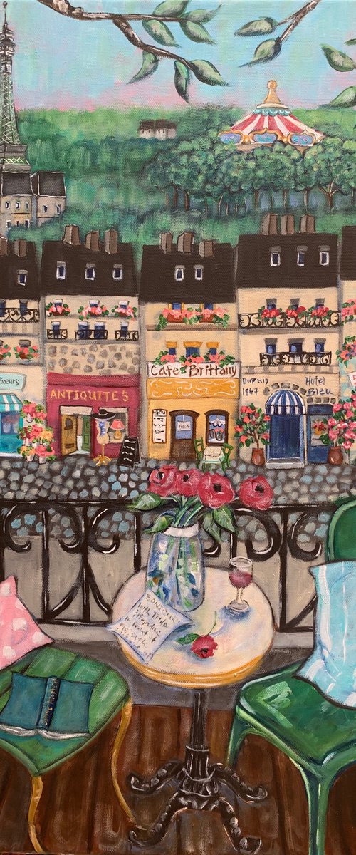 “Petite Paris View” by Holly Wojahn