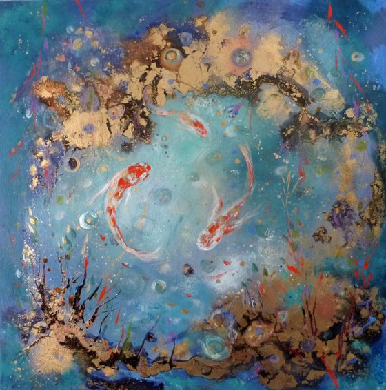 The precious pond 50 x50 cm.