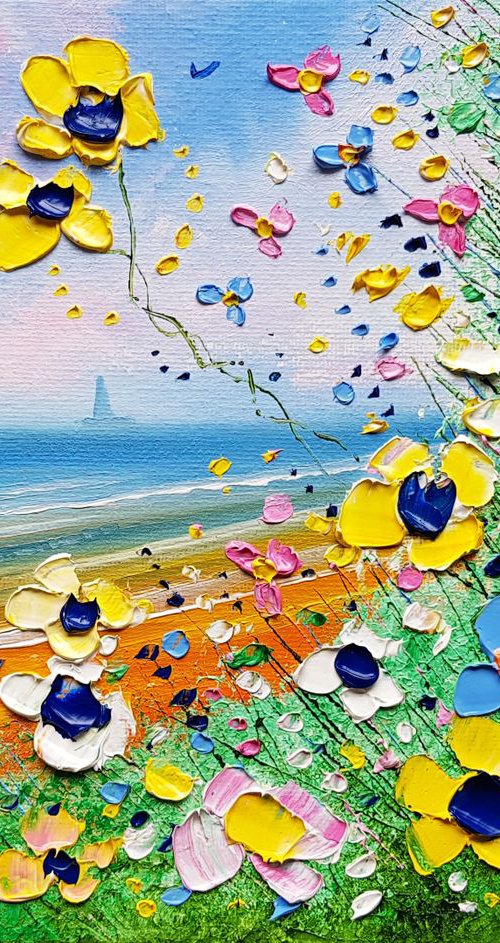 "The Beach & Flowers in Love" by Phil Broad