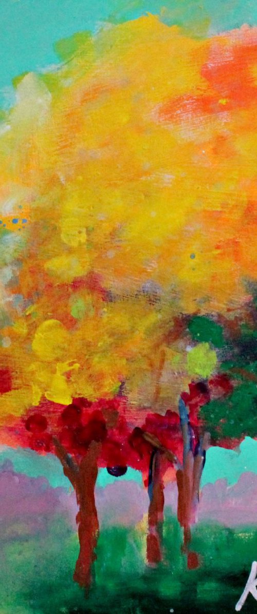 Summer Trees 2 by Kerri McCabe