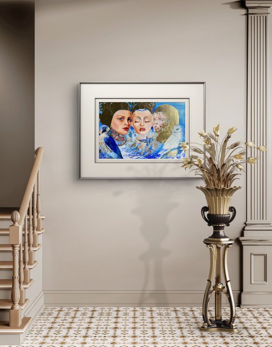 Symbolic Female Portrait States of Soul