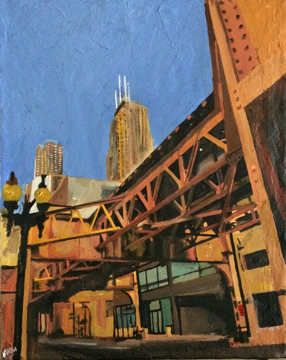 Chicago, Bridge Of Iron by Andrew Reid Wildman