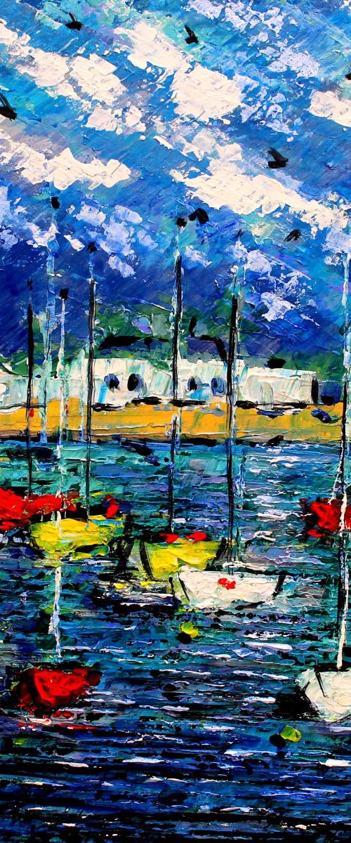 Titchfield Haven Marina III by Paul J Best