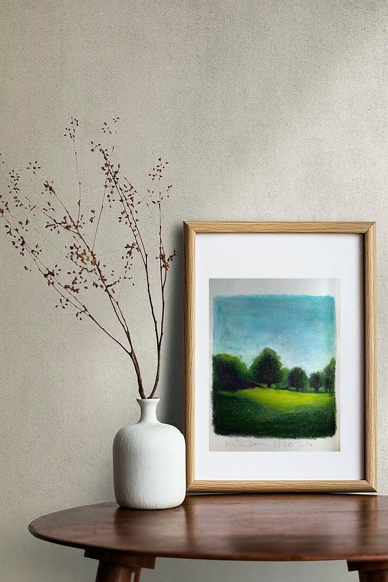 Painting , Landscape By Anahita Ghazanfari, 7 X 10, Artwork For Sale On Artfinder