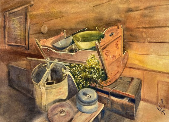 In the old lumber room