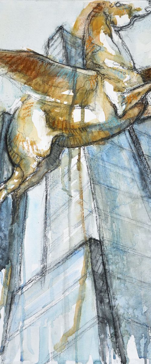 Pegasus in NYC by Benedicte Gele