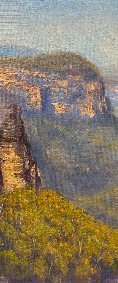 Pulpit Rock at Govetts Leap by Christopher Vidal