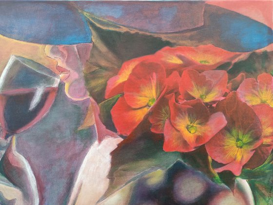 The scent of red primrose