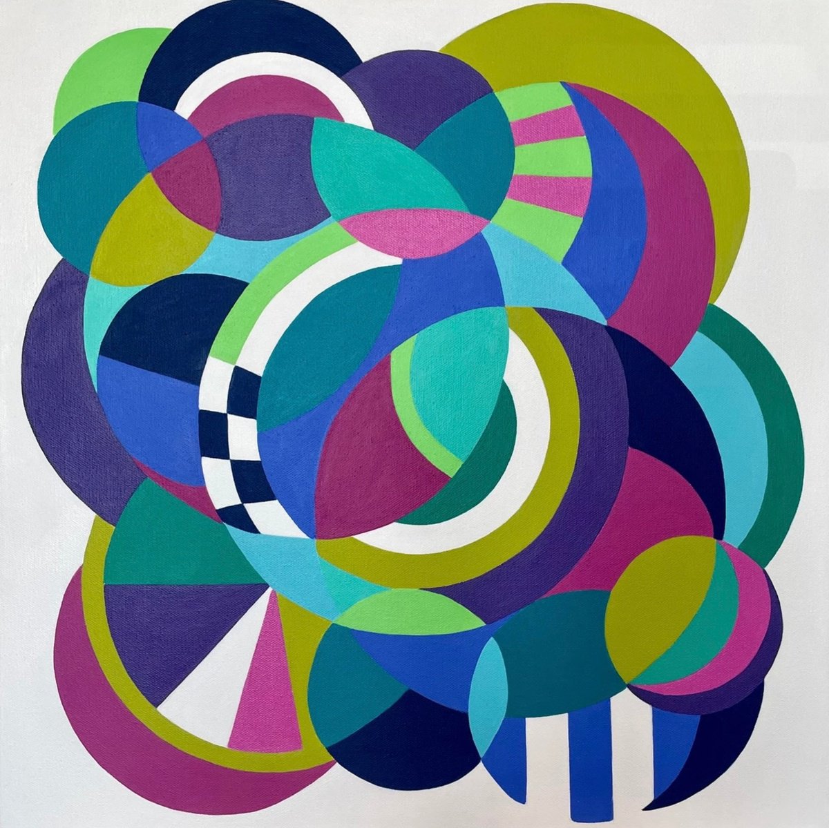 The Way To Go By Miki Sexton, 20 X 20, Artwork For Sale On Artfinder
