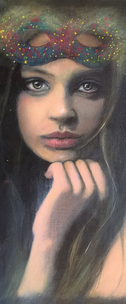 Beautiful Girl Portrait by Maja Jola
