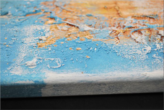 Milchstrasse  - Abstract Art - Acrylic Painting - Canvas Art -  Abstract Painting - Industrial Art