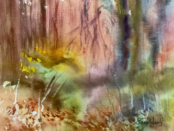 King Alfred’s Tower woodland, Somerset