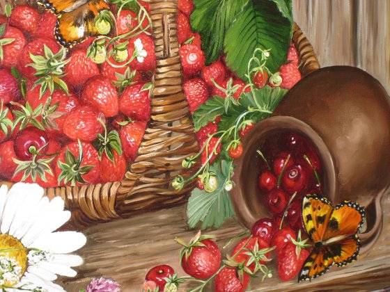 Basket of Strawberries