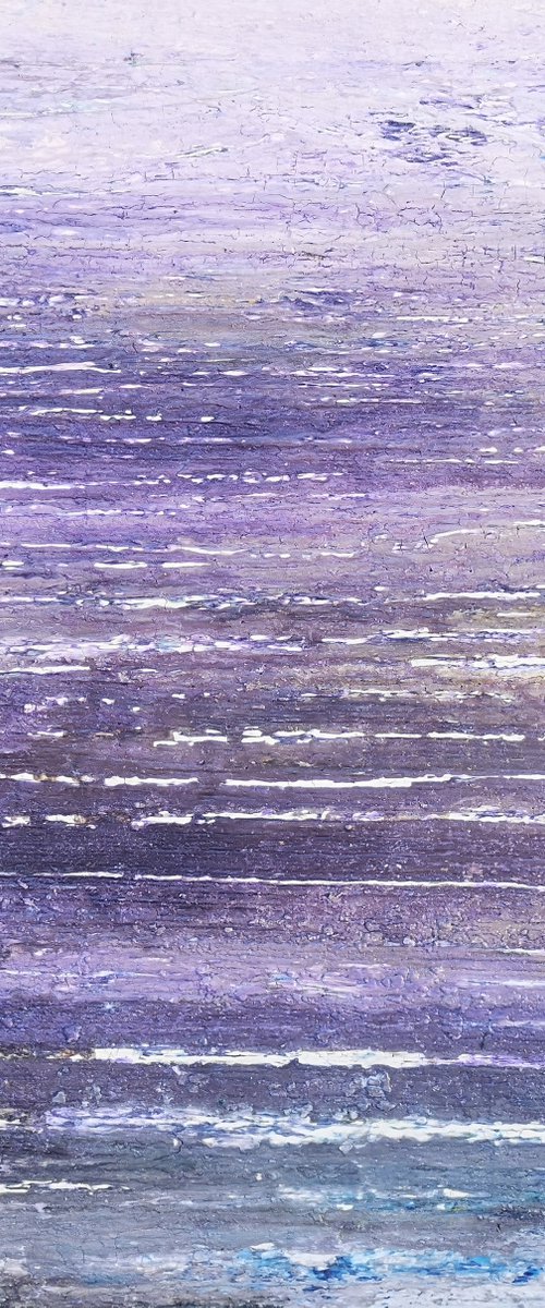 Violet Transition  (80x80cm) by Toni Cruz