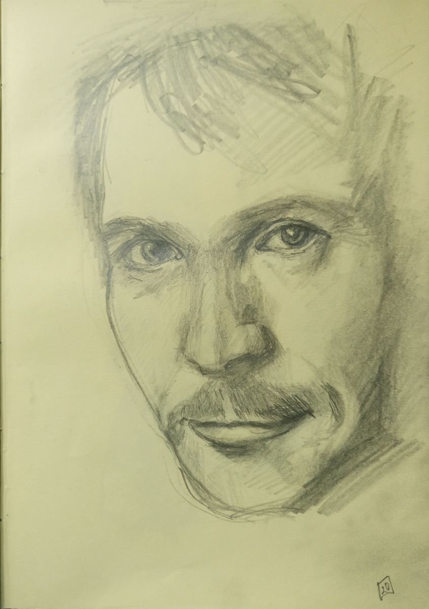 Portrait sketch 4 by Mag Verkhovets