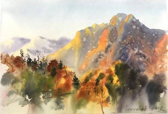 Autumn mountains