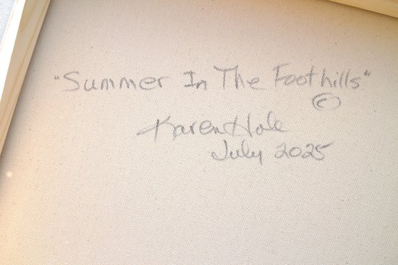 Summer in the Foothills