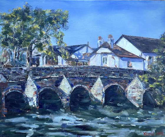 Town Bridge in Christchurch