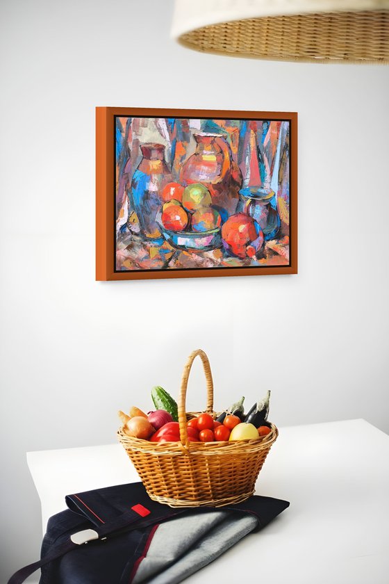 Still Life in Vibrant Tones