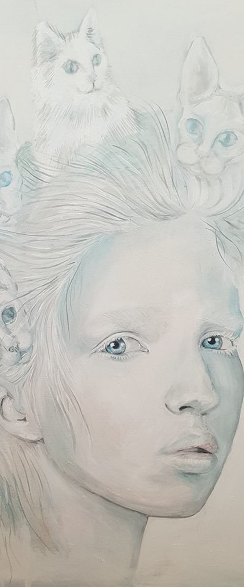 Albino Girl by Angelika Moroz