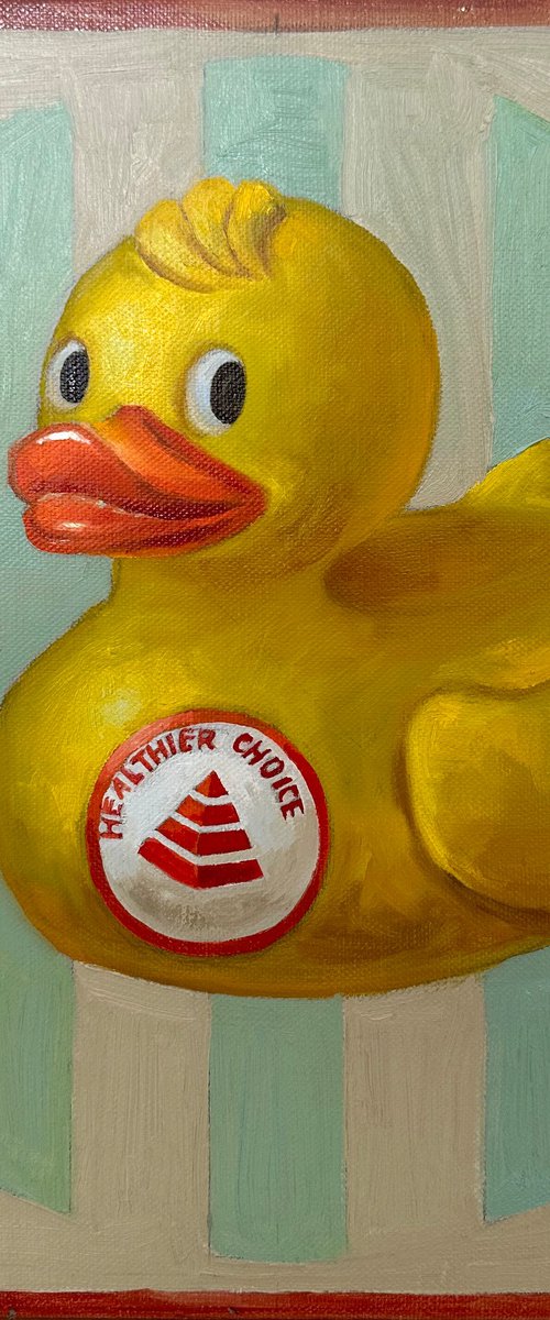 Rubber duck. Healthier choice by Anna Bogushevskaya