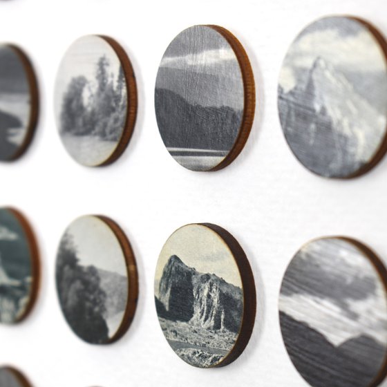 Monochrome Landscape Dots