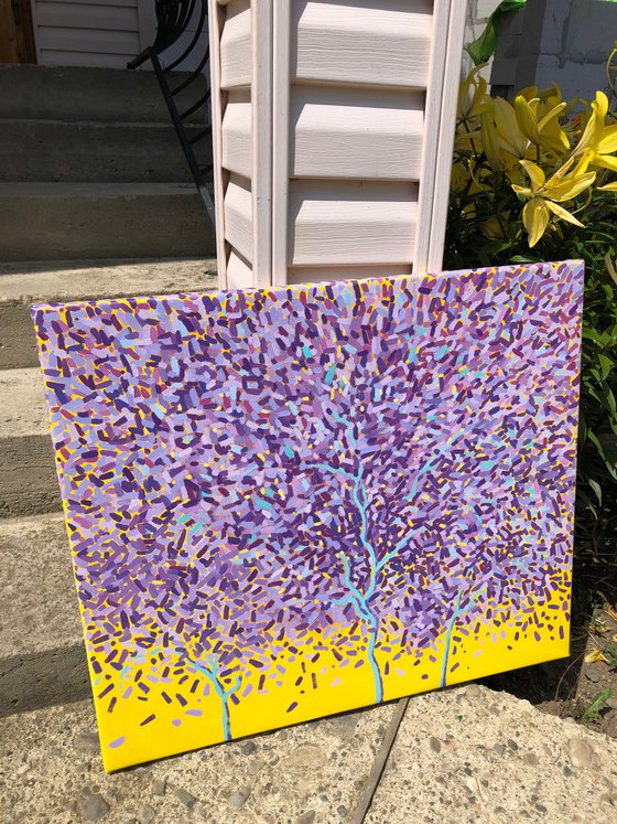 Purple tree
