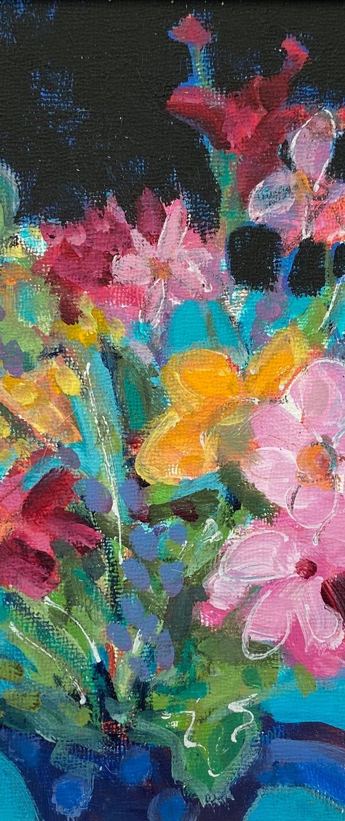 Posy with Turquoise by Chrissie Havers