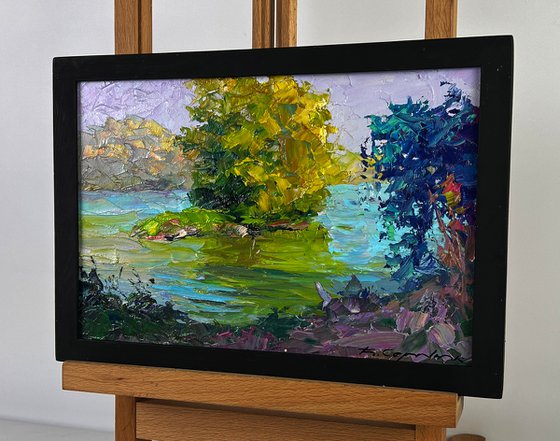 A River along the Forest