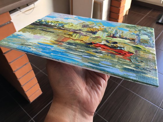 Kayak painting