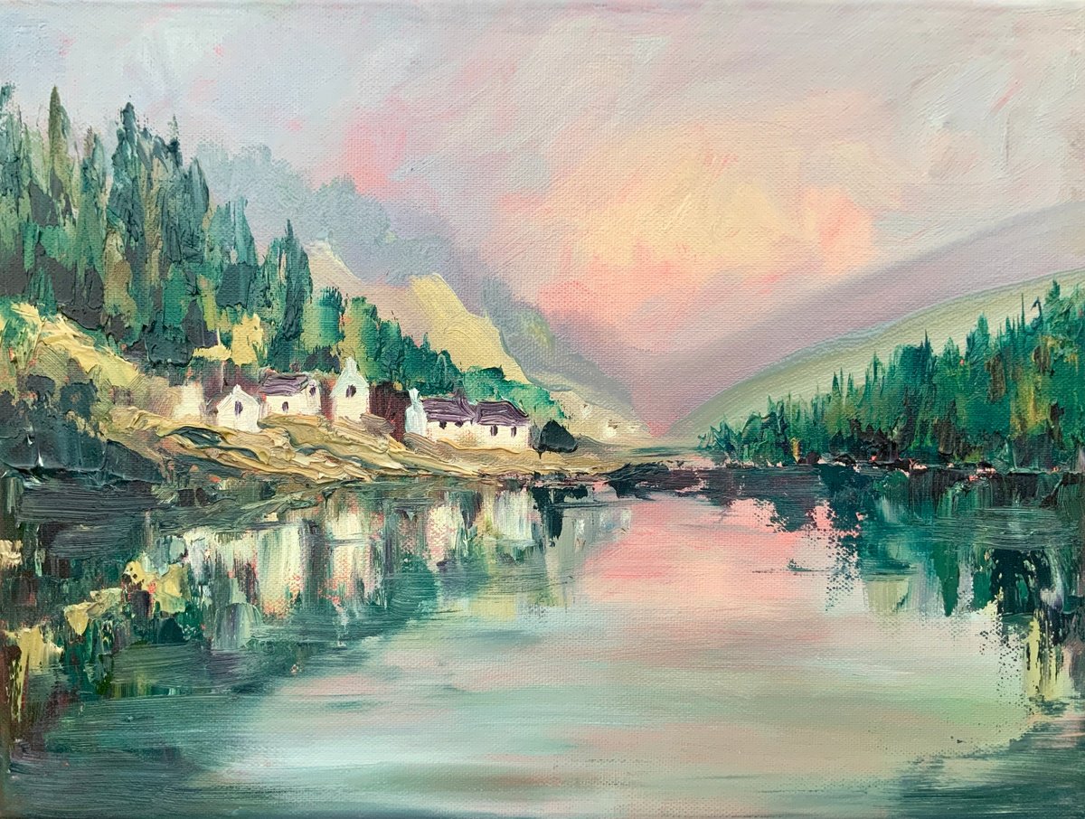Reflections Of The Valley By Alexandra Jagoda (Ovcharenko), 16 X 12, Artwork For Sale On Artfinder