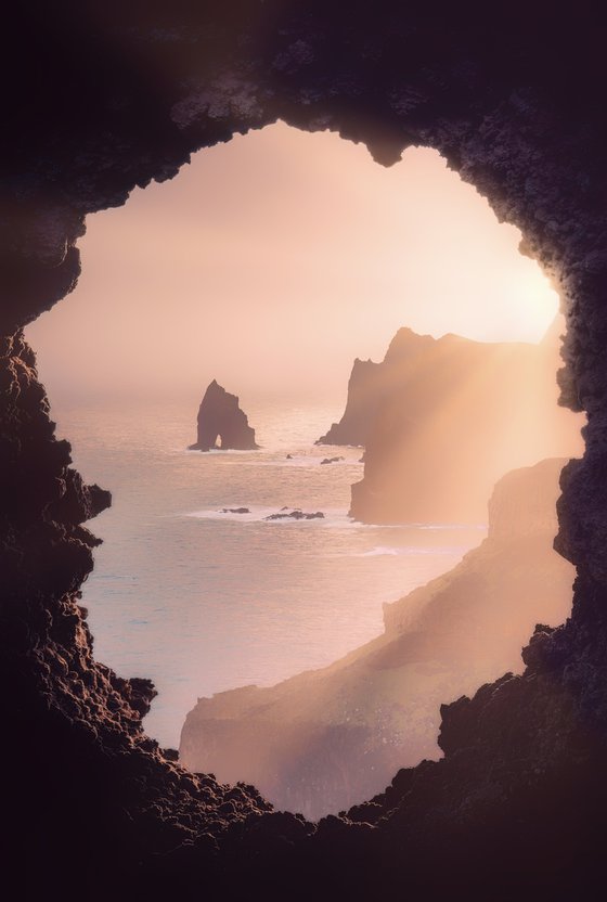 Madeira via the hole sunrise