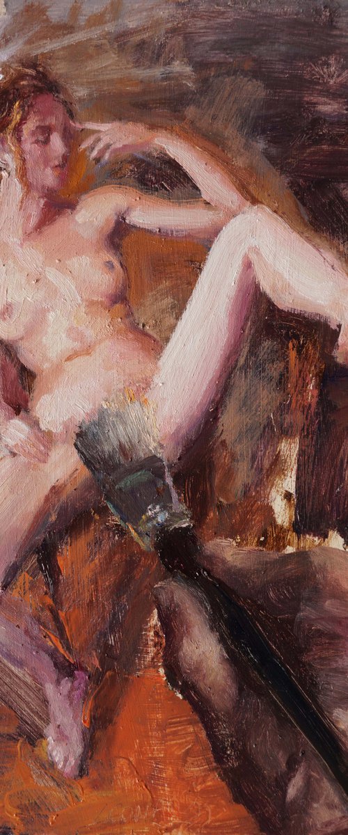 Brush stroke by Manuel Leonardi