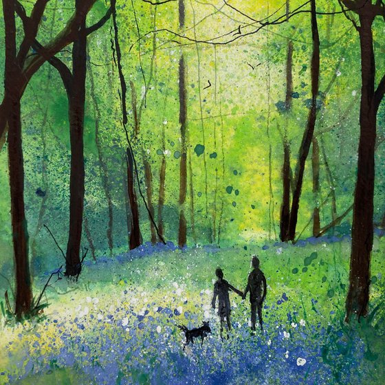 Our Woodland Bluebell Walk