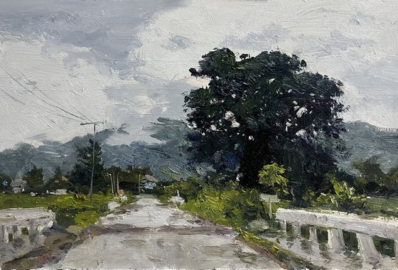 Low Clouds on a Rainy Day