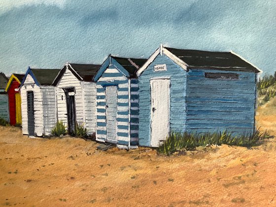 Beach Huts at Southwold