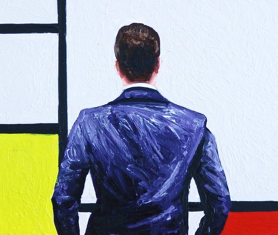 Composition With Red, Yellow And Blue